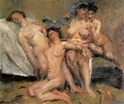 Lovis Corinth Frauengruppe oil painting reproduction